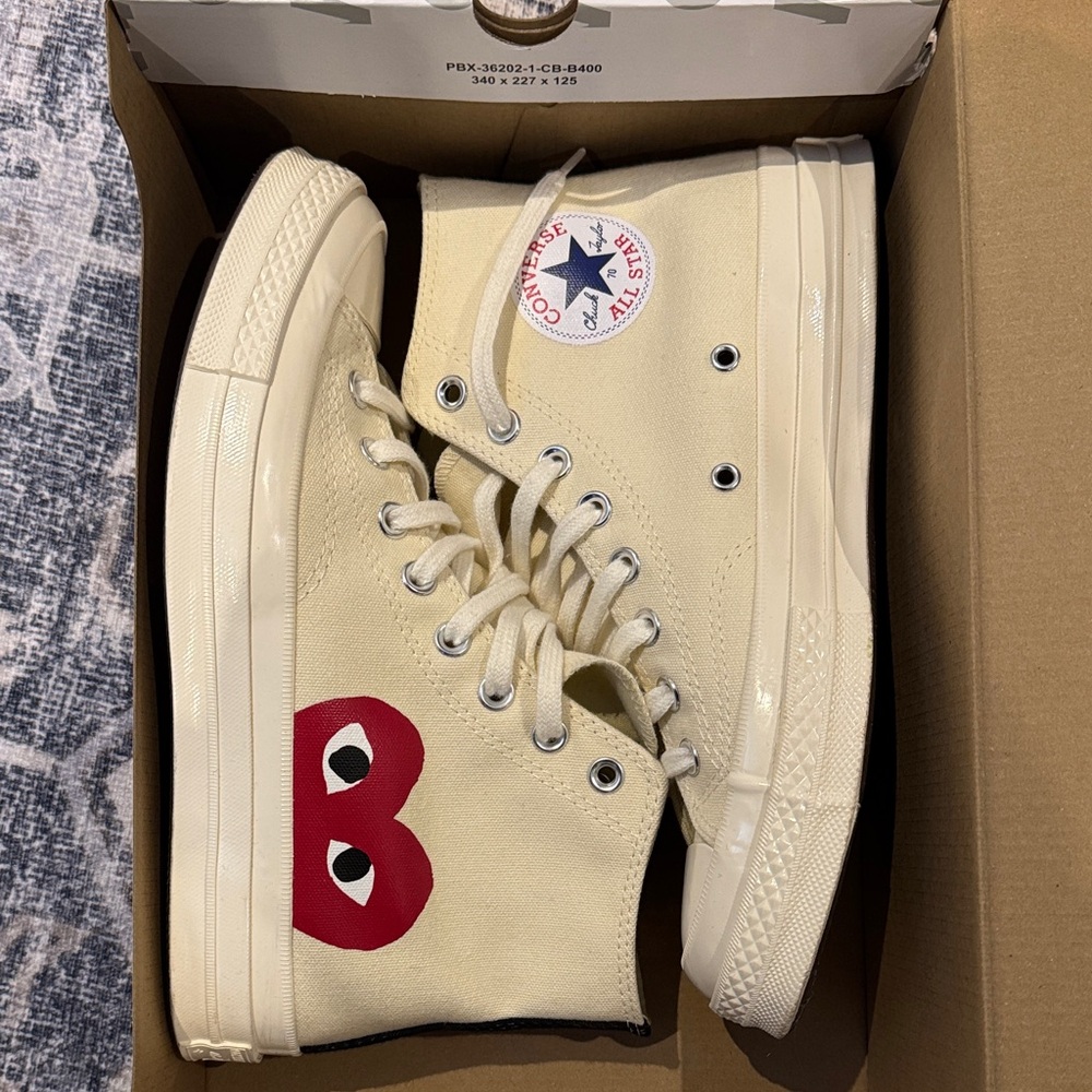 Converse x Comme des Garçons PLAY Chuck 70 High Top